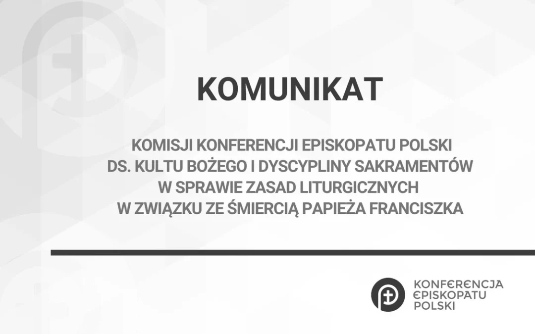 Zasady liturgiczne w związku ze śmiercią papieża Franciszka