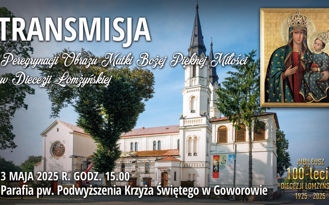 Transmisja Mszy Świętej z Goworowa