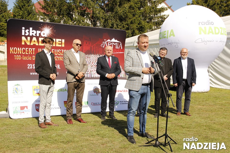 Konferencja prasowa poprzedzająca koncert ,,Iskra Nadziei”
