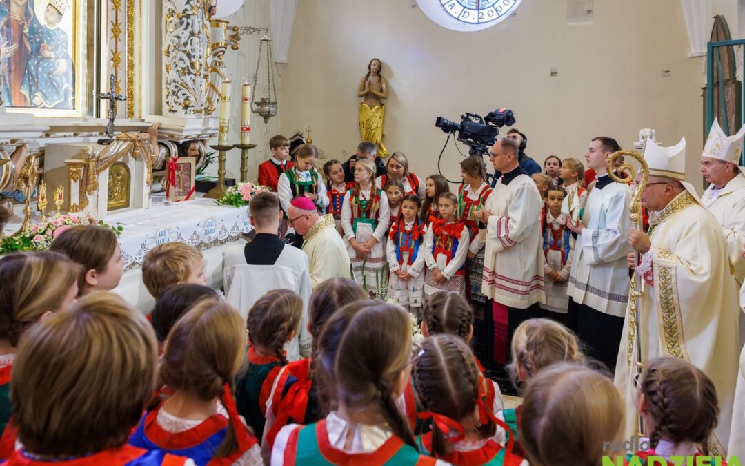 Dziękczynne jubileuszowe Te Deum w matce kościołów naszej diecezji