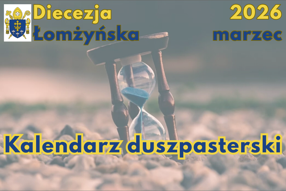 Kalendarz duszpasterski na marzec 2026 roku