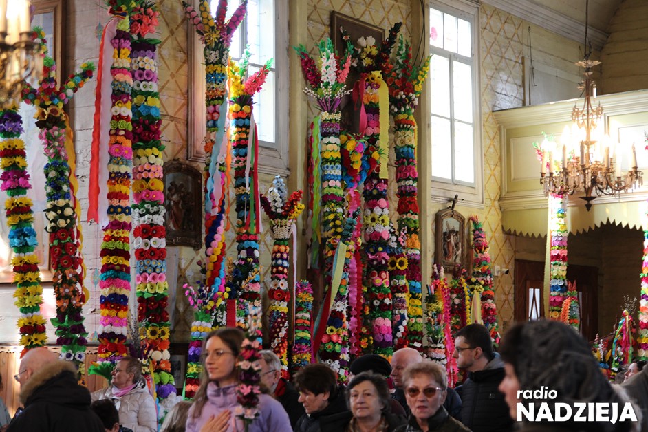 Obchody Niedzieli Palmowej w Łysych