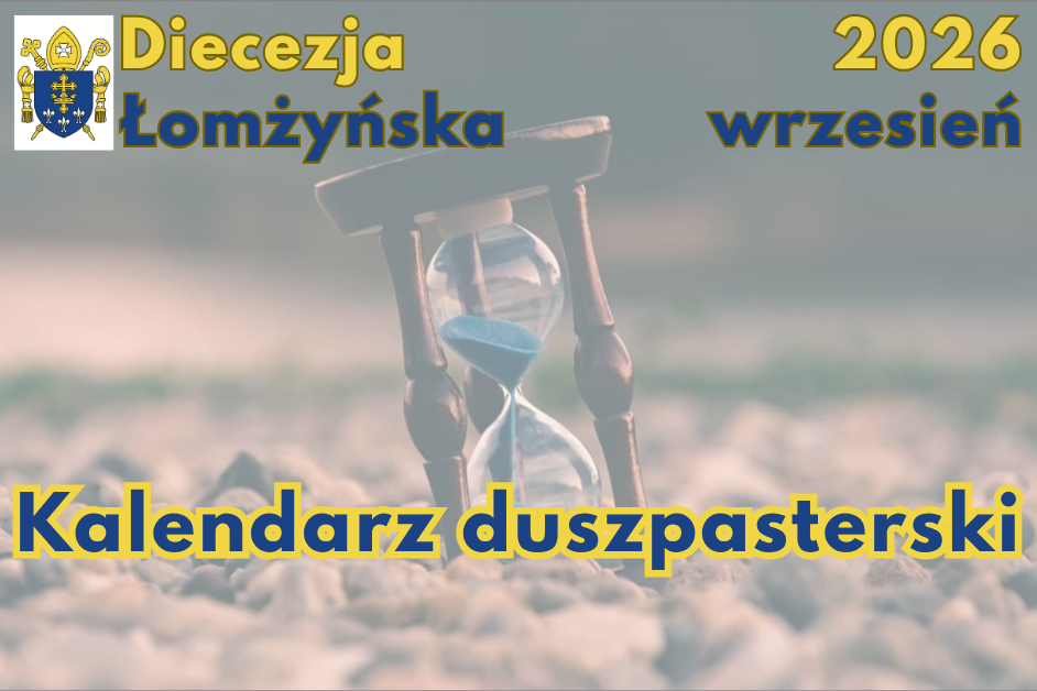 Kalendarz duszpasterski na wrzesień 2026 roku