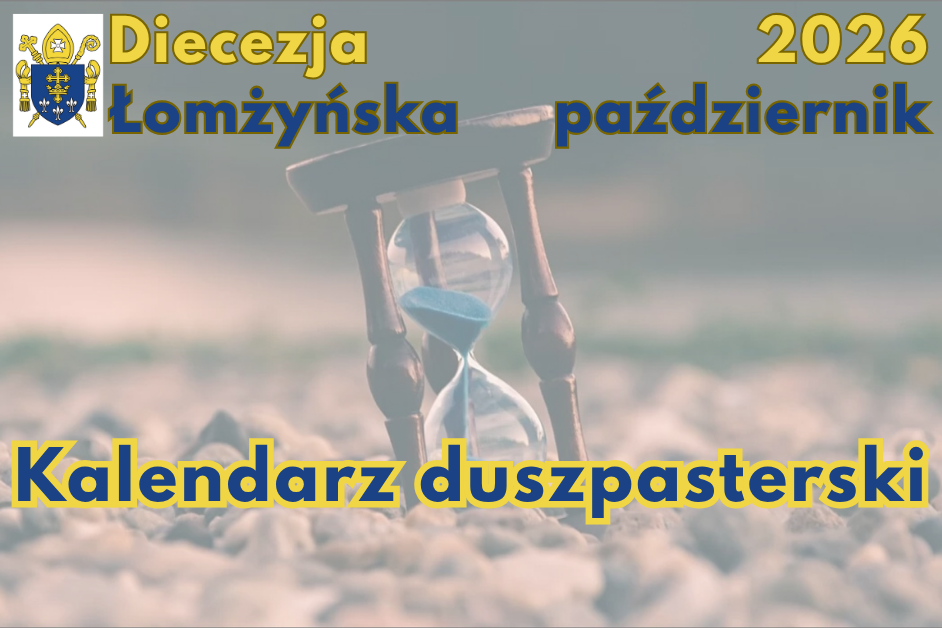 Kalendarz duszpasterski na październik 2026 roku