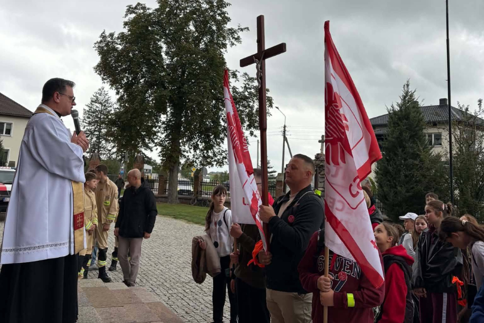 XVII Piesza Pielgrzymka Szkolnych Kół Caritas Diecezji Łomżyńskiej